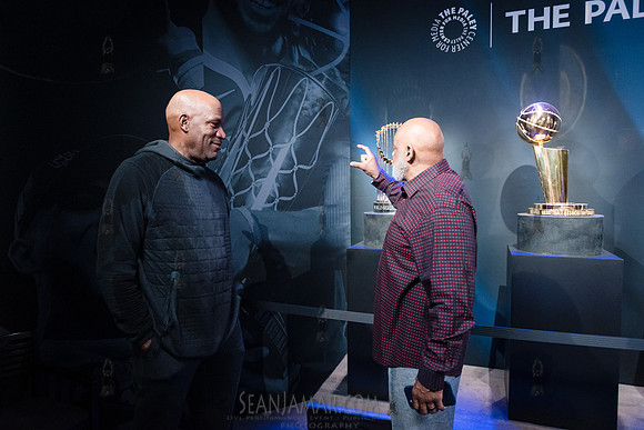 Ron Harper & Cecil Fielder - Paley Weekend - Paley Center - NYC