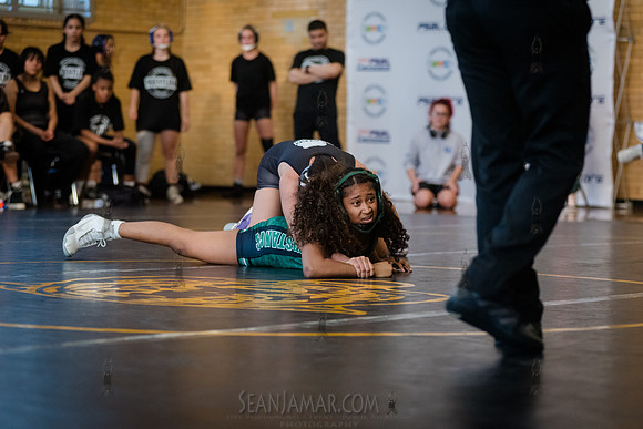 PSAL Girls Team Wrestling Championship - Grover Cleveland HS - N