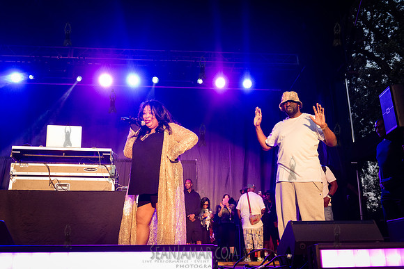Taana Gardner - NYC SummerStage - Doug E Fresh + Funk Flex Hip H