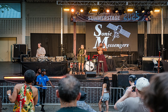 Sonic Messengers - NYC SummerStage - Blacktronica Festival - Mar