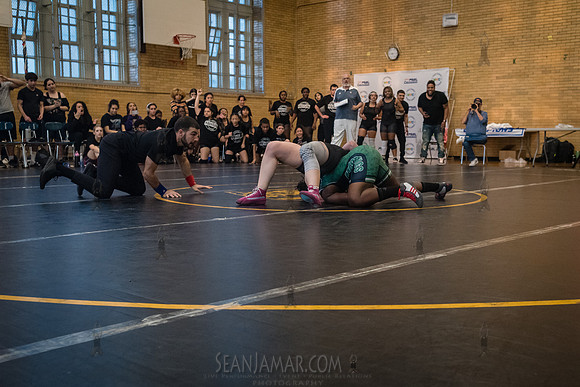 PSAL Girls Team Wrestling Championship - Grover Cleveland HS - N