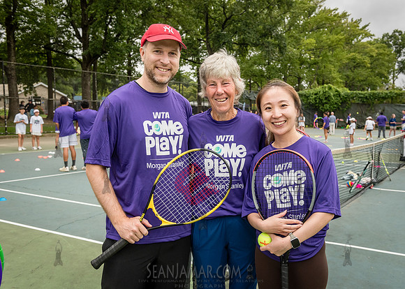 CPF Play - WTA + Morgan Stanley Come To Play Clinic - Cunningham