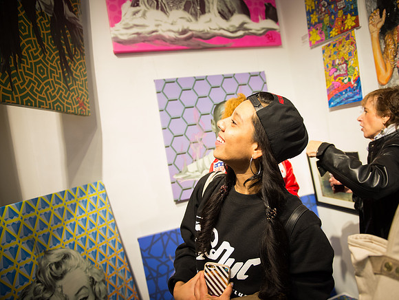 First Friday Pop Up Art Show & Music Showcase - Ward Nasse Gallery - SOHO NYC - May 2015