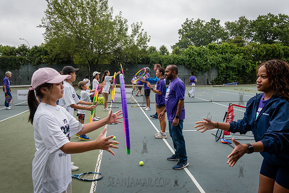 CPF Play - WTA + Morgan Stanley Come To Play Clinic - Cunningham