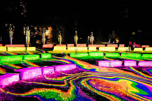 Adventure Day - Grounds For Sculpture - NightForms - NJ - 2023