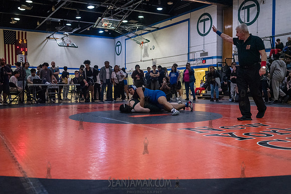 PSAL Girls Individual Championships - Harry S Truman HS - NYC -