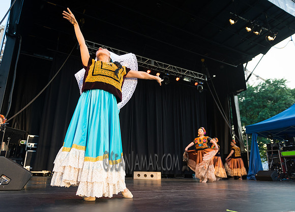 Calpulli Mexican Dance Company - Queensbridge Park - NYC - 2018