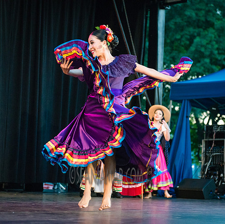 Calpulli Mexican Dance Company - Queensbridge Park - NYC - 2018