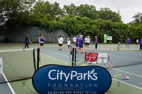 CPF Play - WTA + Morgan Stanley Come To Play Clinic - Cunningham