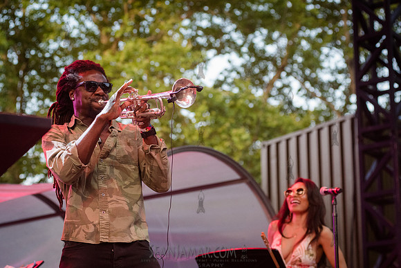 Asha Puthli - NYC SummerStage - Cymande - Rumsey Playfield - NYC