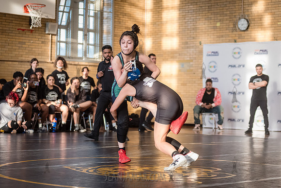 PSAL Girls Team Wrestling Championship - Grover Cleveland HS - N