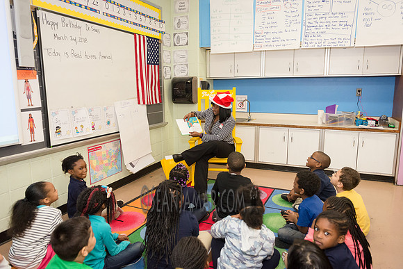 Read Across America - Camden St School - Newark NJ - 2018