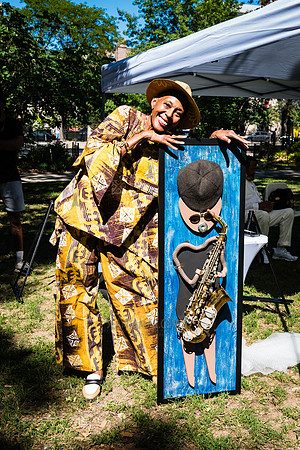 NYC SummerStage - Heath Gallery - We Outside Pop Up Exhibit - Ma