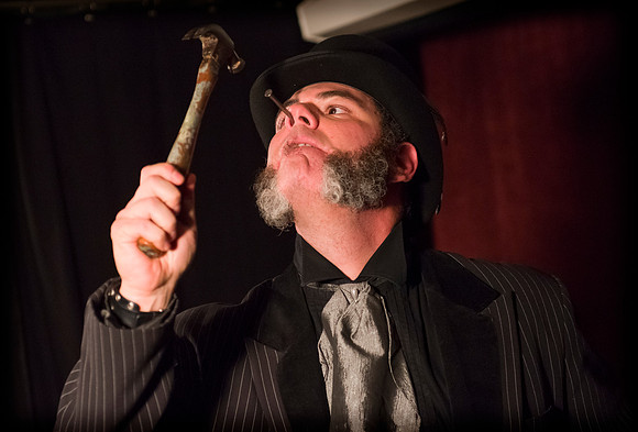 Coney Island Strongman - NY Pinup Club - December Burlesque