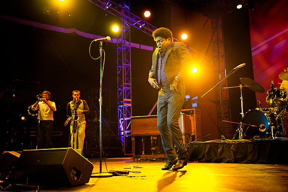Charles Bradley & His Extraordinaires - Damrosch Park Bandshell Lincoln Center - NYC - 2014