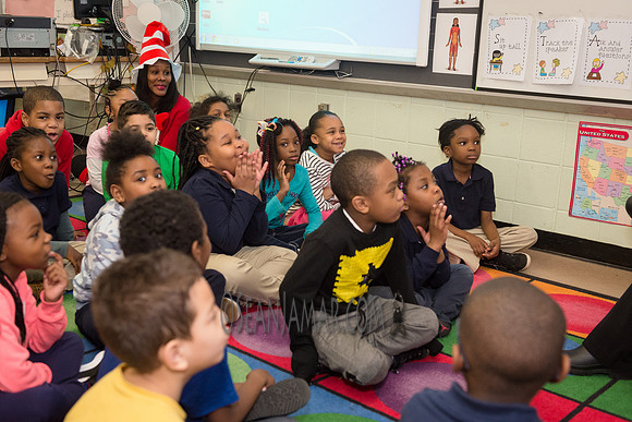 Read Across America - Camden St School - Newark NJ - 2018