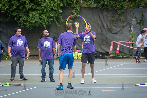 CPF Play - WTA + Morgan Stanley Come To Play Clinic - Cunningham