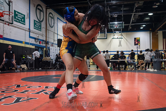 PSAL Girls Individual Championships - Harry S Truman HS - NYC -