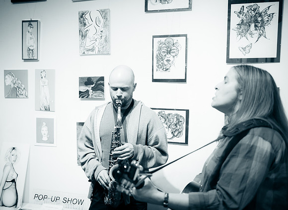 First Friday Pop Up Art Show & Music Showcase - Ward Nasse Gallery - SOHO NYC - May 2015