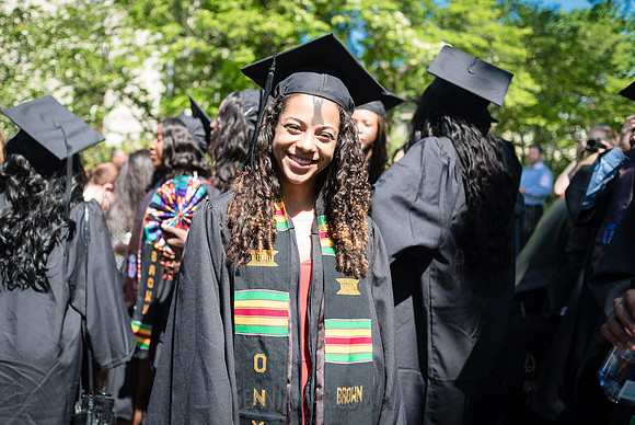 Nadir Pearson Graduaation Ceromony - Brown University - Providence RI - 2019