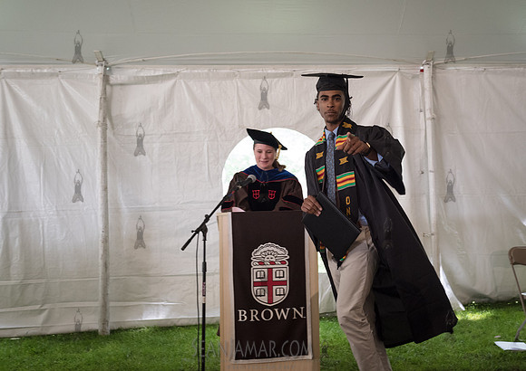 Nadir Pearson Graduaation Ceromony - Brown University - Providence RI - 2019