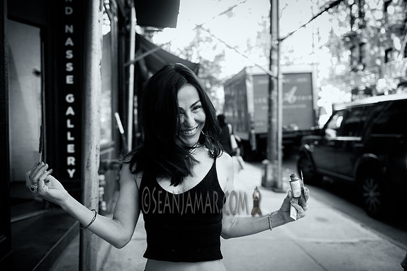 Gigi Paints - LIfestyle Shoot - Ward Nasse Gallery - SoHo NYC - 2016