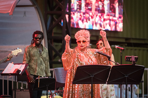 Asha Puthli - NYC SummerStage - Cymande - Rumsey Playfield - NYC