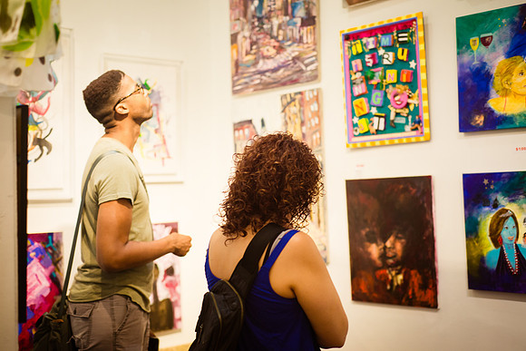 First Friday Pop Up Art Show & Music Showcase - Ward Nasse Gallery - SOHO NYC - Aug 2015