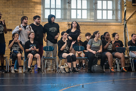 PSAL Girls Team Wrestling Championship - Grover Cleveland HS - N
