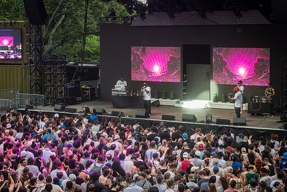 Nando STL - CPF SummerStage - T-Pains Mansion in Wiscansin Party