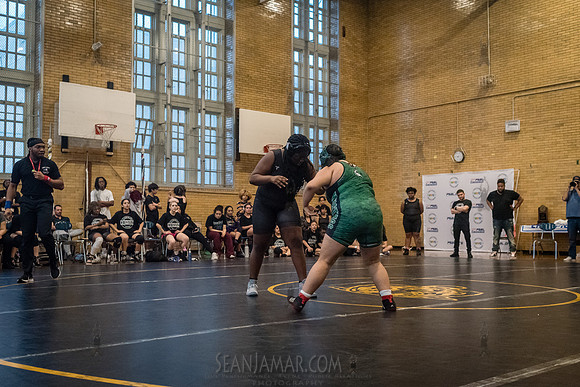 PSAL Girls Team Wrestling Championship - Grover Cleveland HS - N