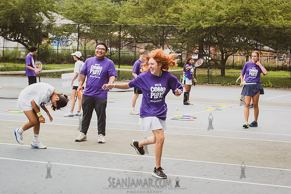 CPF Play - WTA + Morgan Stanley Come To Play Clinic - Cunningham