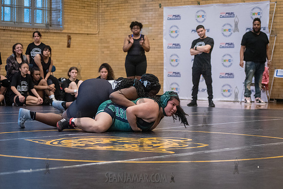 PSAL Girls Team Wrestling Championship - Grover Cleveland HS - N