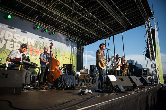 James Hunter Six - Soul Revue - Hudson River Stage - Pier 97 - NYC - 2016