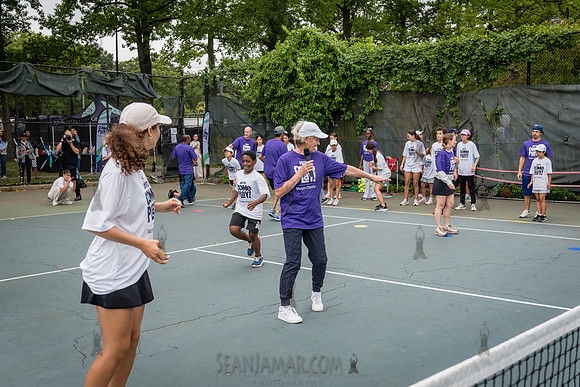 CPF Play - WTA + Morgan Stanley Come To Play Clinic - Cunningham