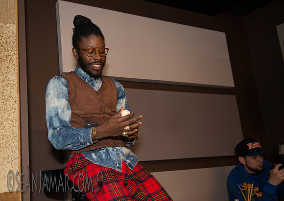 Jesse Boykins III - Love Apparatus Listening Session - Quad Studio - NYC - 2014
