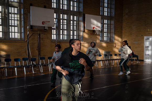 PSAL Girls Team Wrestling Championship - Grover Cleveland HS - N