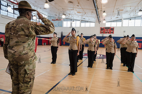NJROTC Drill Competition - Passaic HS - Passaic NJ - 2019