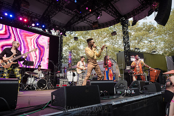 Cimafunk - NYC SummerStage - La India - Rumsey Playfield Central Park - NYC - 2019