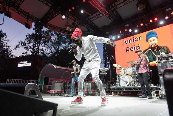Junior Reid - NYC SummerStage - VP Records 40th Anniversary featuring Elephant Man - Rumsey Playfield - NYC - 2019