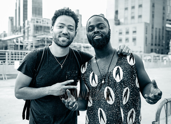 Taylor McFerrin w Marcus Gilmore - Soul Revue - Hudson River Stage - Pier 97 - NYC - 2016