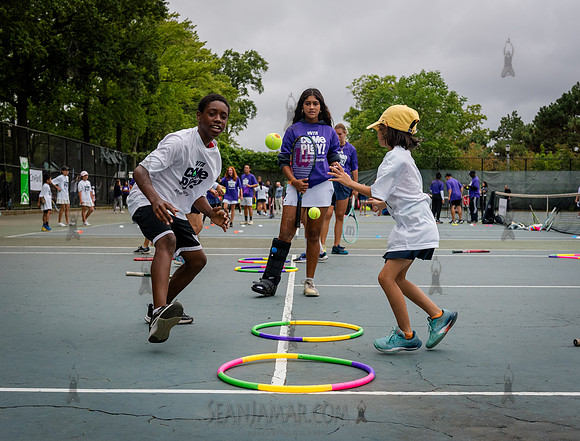 CPF Play - WTA + Morgan Stanley Come To Play Clinic - Cunningham