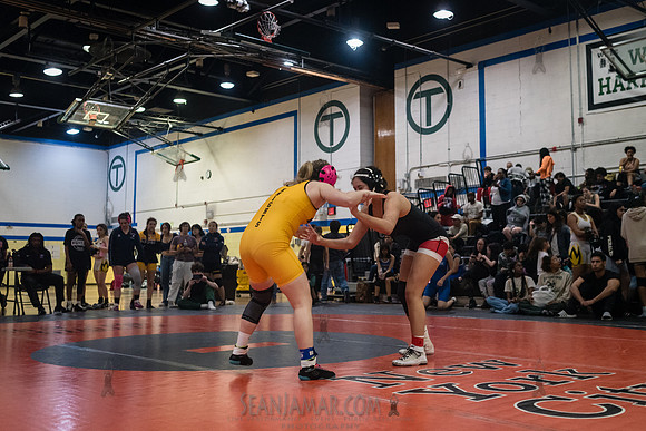 PSAL Girls Individual Championships - Harry S Truman HS - NYC -