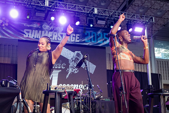 Sonic Messengers - NYC SummerStage - Blacktronica Festival - Mar