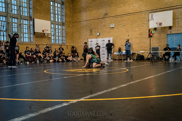 PSAL Girls Team Wrestling Championship - Grover Cleveland HS - N