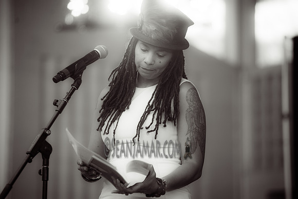 Jessica Care Moore - Def Poets A Reunion - Marcus Garvey Park - Harlem USA - 2017