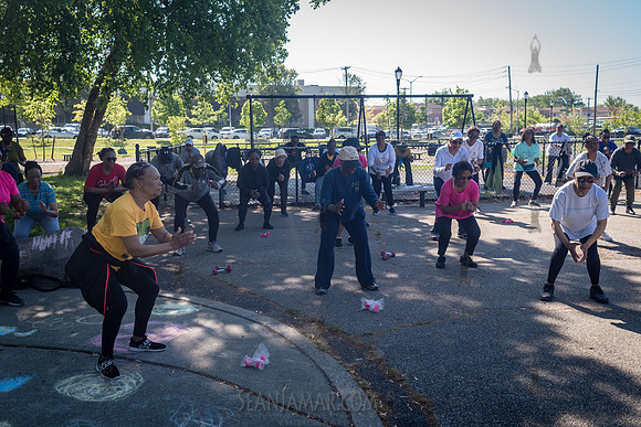 CPF Senior Walking - Springfield Park - NYC - 2024