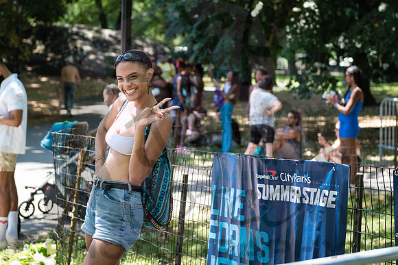 NYC SummerStage - Everyday People f Wurld - Rumsey Playfield - N