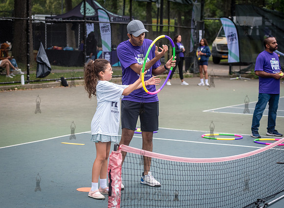 CPF Play - WTA + Morgan Stanley Come To Play Clinic - Cunningham