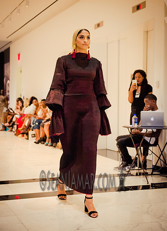 Huda - Harlem Fashion Week - Spring Summer 2018 - Museum of the City of NY - NYC - 2017